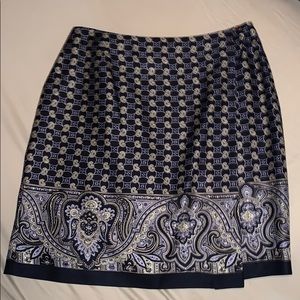 Vintage 80s wrap skirt